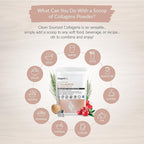 Organixx Clean Sourced Collagen Peptides Powder with Vitamin C, Types I, II, III, V, X Hydrolyzed Collagen, Hair, Nail, Skin, Bone & Joint Health, Aging Support, Gluten Free, Unflavored, 20 Servings