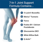 Advanced Bionutritionals Advanced Joint Support Supplement, Relieve Joint Discomfort, Calcium, Glucosamine, 5-Loxin, Manufactured in The USA, 120 Tablets