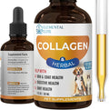 Liquid Collagen for Dogs and Cats, Skin & Coat Supplement, Itch Relief, Joint & Mobility Support, Enriched with Grass-Fed Collagen, Daily All-in-One Pet Health Formula