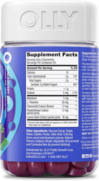 OLLY Extra Strength Sleep Gummy 5 mg Melatonin, L-Theanine, Chamomile, Lemon Balm Extracts, Sleep Aid, BlackBerry Flavor - 90 Count