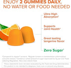Qunol Zero Sugar Turmeric Gummies, Vegetarian, Gluten Free, 500mg + Qunol Magnesium Gummies 200mg, Vegetarian, 90 Count