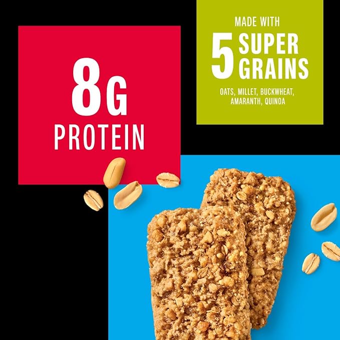 KIND Breakfast Protein Bars, Caramel Peanut, Healthy Snacks, Gluten Free, 8g Protein, 6 Count