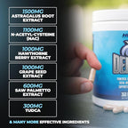 Defend Cycle Support - Most Stacked & Complete Organ Protection, Liver Support, Kidneys, Heart, Prostate & Immune System On Cycle - Contains NAC, TUDCA, Milk Thistle, Astragalus & More (360 Capsules)