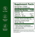 Efamol Pure Evening Primrose Oil - Natural Skin Supplement - Aids with Skin Firmness, Hydration, Wrinkles & Smoothness - with Omega-6 GLA - 90 Softgels