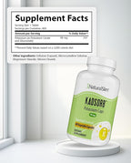 NaturalSlim Natural Potassium Citrate Gluconate 99 mg - Kadsorb Supports Electrolyte Balance & Normal pH - Absorbable Potassium Supplements with Essential Minerals - Non GMO 400 Capsules 1 Pack