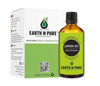 Earth N Pure Lemon Essential Oil for Revitalizing Care for Face, Scalp & Skin | 50 ML