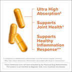Turmeric Curcumin Capsules, Qunol with Ultra High Absorption 1500mg, Joint Support, Dietary Supplement, Extra Strength, 90 Vegetarian Capsules