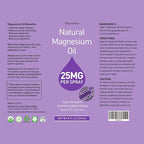 Magnesium Spray, Pure Magnesium Oil Spray for Feet,Ideal Gift for Muscle Relaxation&Better Sleep,Rapid Absorption,Quick Drying Without Residue-Lavender