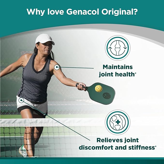 Genacol Original – Collagen Supplement with Ultra-Hydrolyzed Peptides for Joint Health Support, Value Duo-Pack, 360 Capsules (120-Day Supply)