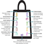 Trail maker (25 Kits) Homeless Care Package Supplies Bulk Summer Hygiene Travel Kits for Women, 15 Piece Travel Size Toiletries, Homeless Supplies in Bulk for Charity
