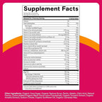 SmartyPants Women’s Multivitamin Gummies, Omega 3 DHA/EPA, Methylfolate, CoQ10, Vitamin D3, C, B12, B6, A, K, Zinc, Three Fruit Flavors, 90 Count (30 Day Supply)