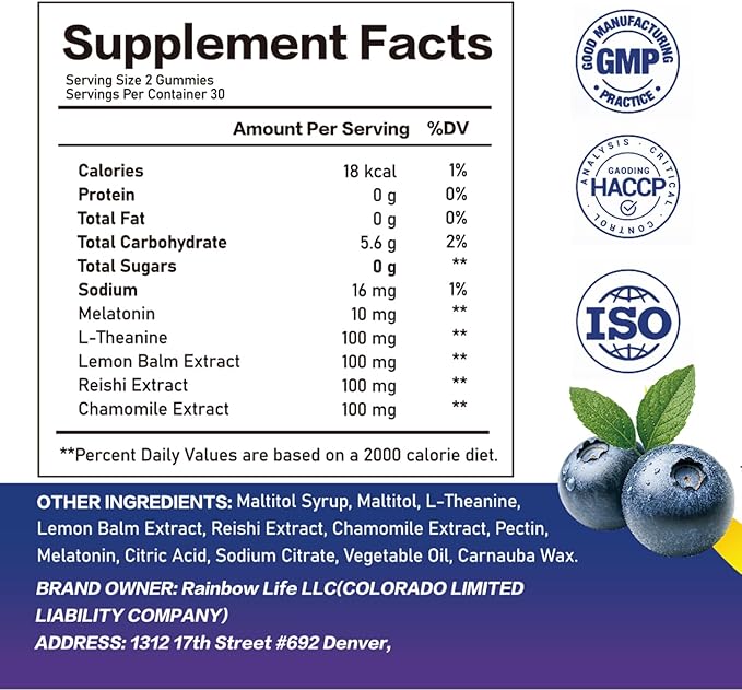 Sleep Gummies with 5mg Melatonin for Adults – Fall Asleep Faster with Non-Groovy Morning, Sugar Free Sleep Aid Supplement, Non-Habit Forming, Blueberry Flavor, 60 Count (Pack of 1)