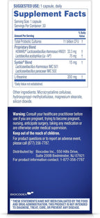 Florastor Probiotics for Women, Digest and De-Stress, Probiotics for Digestive Health, Vaginal Probiotic, and L-Theanine for Mind and Body Wellness, 30 Capsules