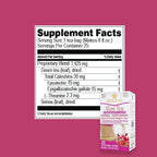 Hyleys Slim Tea Pomegranate Flavor - Weight Loss Herbal Supplement Cleanse and Detox - 25 Tea Bags (6 Pack)