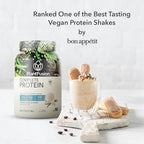 PlantFusion Complete Vegan Protein Powder - Plant Based Protein Powder with BCAAs, Digestive Enzymes and Pea Protein - Keto, Gluten Free, Soy Free, Non-Dairy, No Sugar, Non-GMO - Vanilla Bean 5lb Bulk