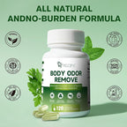 Chlorophyll Body Deodorizing Supplement 2 Pack, Chlorophyll Capsules with Parsley & Peppermint, Probiotic, Green Tea, Jerusalem Artichoke, Prebiotic, Supports Fresh Breath & Whole-Body Freshness