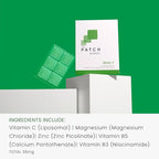 The Patch Remedy Multi V Patches - Vitamin Plus Blend with D3, K2, Magnesium Chloride, Zinc, Liposomal C, Potassium, Iodide, Biotin Plus More