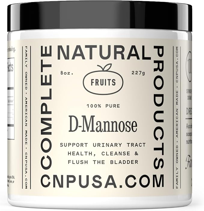 D Mannose Powder Supplement 8oz - Powder D Mannose for Urinary Tract & Bladder Health Support, Bulk Easy Mix Formula, 115 Servings, No Fillers, Non GMO & Gluten Free Support, Kosher Certified Made USA