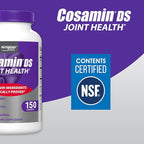 Nutramax Laboratories Cosamin® DS Joint Health Supplement with Glucosamine & Chondroitin for Adult Men & Women, Joint Supplement, 150 Caplets