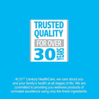 21st Century Calcium 600 mg Supplement (400 Tablets), Vegan-Friendly Bone Strength Calcium Supplement, Non-GMO & Gluten-Free Calcium Carbonate, No Artificial Flavors, Suitable for Men & Women