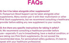 Pink Stork Postpartum Mood Support - Postnatal Hormone Balance for Women - Breastfeeding Friendly New Mom Essentials - Ashwagandha, Chamomile, & Vitamin D - Stress & Mood, 60 Capsules
