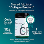 Puori Pure Collagen Peptides Powder, Unflavored - 10g of Grass-Fed Hydrolyzed Bovine Collagen Supports Skin Health, Hair & Nail Strength, Joint Pain & Mobility Support - 30 Servings