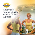 Simple Burn Daily GLP-1 Booster Weight Management Supplement with Berberine HCl for Women - GLP1 Natural Appetite Suppressant - Supports Fat Metabolism & Craving Control - 60 Capsules