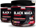 Force Factor Black Maca Gummies, 2-Pack, Black Maca Root to Enhance Male Vitality, Increase Energy & Strength, with BioPerine for Superior Absorption, Delicious Passion Berry Flavor, 120 Gummies
