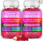 Magnesium Glycinate Gummies 600mg High Absorption - Premium Magnesium Supplement with L-Threonate, Vitamin D3, B6, Potassium for Calm Support - Sugar Free - Perfect for Adults - 120 Count