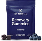 Electrolyte Recovery Gummies - Blueberry Flavor Hydration Gummies with VitaBlue - Blueberries & Electrolytes - Exercise Recovery, Energy Boost, Replenishment & Antioxidants Non-GMO, Vegan, 90ct