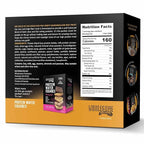 Protein Crispy Rice Treats, 15g Protein, 3g-7g Net Carbs, Low Carb, Fluffy, Soft, Chewy, Gluten Free, High Fiber, Keto-Friendly, No Aftertaste (Fluffy Peanut Butter, 1 Pack)