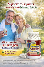 GLUCOSAMINE CHONDROITIN + HYDROLYZED Collagen + Cartilage Complex - Premium Joint Support 100% Peruvian Supplement