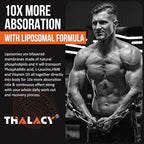 2000mg Liposomal Phosphatidic Acid Muscle Builder (PA), High Absorption Muscle Building Supplements for Men & Women | Muscle Gainer, mTOR Protein Synthesis & Lean Muscle, Strength,60 Capsules