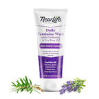 NewLife Naturals Daily Feminine Wash for pH Balance and Odor Control for Feminine Hygiene Intimate Wash for Women - With Prebiotics and Tea Tree Oil - Paraben Free - USA 8oz