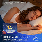 JRR LyraSleep Natural Sleep Aid Gummies - Fall Asleep Quickly and Gently in 30 Minutes- Effective Melatonin 6 mg Sleep+ Gummies for Adults a Restful Night's Sleep -60 Count (2pcs)