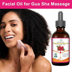 Organic Rosehip Seed Oil for Face, USDA Certified, Cold Pressed, Unrefined, 100% Pure Natural Rose Hip Oil for Anti-Aging, Acne Scar Treatment, Skin & Hair Care, Gua Sha Massage, 1 fl.oz / 30ml
