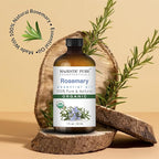 Majestic Pure Organic Rosemary Essential Oil - 100% Pure & Premium Oil for Hair Growth, Skin, Face, Aromatherapy & Diffuser - 1 fl oz | Perfect Oil for Hair Growth