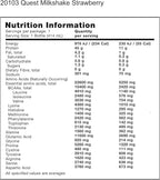 Quest Nutrition Strawberry Protein Shake, 45g Protein, 2g Sugar, 4g Net Carbs, Ready to Drink, Gluten Free, (Pack of 24)