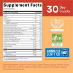 SmartyPants Kids Multivitamin Gummies: Omega 3 Fish Oil (EPA/DHA), Vitamin D3, C, Vitamin B12, B6, A, K & Zinc for Immune Support, Biotin, Gluten Free, Three Fruit Flavors, 120 Count (30 Day Supply)