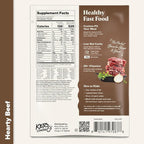Keto Chow Hearty Beef - Keto Soup Base Powder - Nutritionally Complete - Low Carb - Protein Rich - You Choose The Fat - Single Meal
