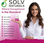 CYSTASOLV Bladder & Pelvic Discomfort Formula - Enjoy Less Urgency & Flares* with Daily IC/BPS UTI Support – Premium Bladder & Urinary Support for Women & Men - 60 Vegan Capsules