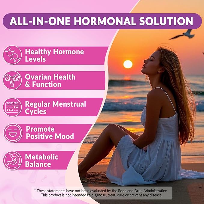 2 Pack Myo-Inositol & D-Chiro Inositol, Hormone Balance for Women | Sugar Free Inositol Gummies w/ Omega 3, MTHF Folate, Vitamin D3, B12, Magnesium & Zinc for Ovarian Health, Ideal 40:1 Ratio, Vegan