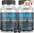 84,000 MG Organic Shilajit Gummies with 85+ Trace Minerals, Fulvic Acid, Shilajit for Men & Women, Energy & Immune Support, High Potency Gold Grade, Sugar-Free, Vegan, 100% Natural 120 Gummies