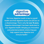 Digestive Advantage Probiotic Gummies For Digestive Health, Natural Fruit Flavors Vitamin D, Daily Probiotics For Women &Men Occasional Bloating, Minor Abdominal Discomfort & Gut Health, 80ct (2 Pack)