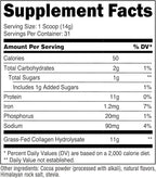 Nutricost Collagen Peptides Powder 1LB (454 G) (Chocolate) - Grass Fed Bovine Collagen Hydrolysate