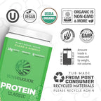 SUNWARRIOR Organic Brown Rice Protein Chocolate, 750 GR
