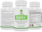 VitaMonk Dopify Dopamine Supplement Dopamine Booster with Uridine Monophosphate, Mucuna Pruriens, L-Theanine, Tyrosine and More - No Artificial Fillers, Just Brain Food - 60 Capsules