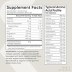 Sports Research Organic Collagen Peptides - Hydrolyzed Type I & III Collagen - Sustainable & Traceable Formula - Chocolate - 30 Servings