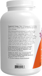 NOW Foods Supplements, MSM (Methylsulfonylmethane) Powder, Supports Healthy Cartilage*, Joint Health*, 1-Pound