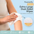 FOMIN Travel Deodorant Wipes - 50 Count - Glowing Coconut and Vanilla - pH Balanced, Hypoallergenic Mini Deodorant Wipes For Women and Men - Plastic-Free, Individually Wrapped Underarm & Body Wipes